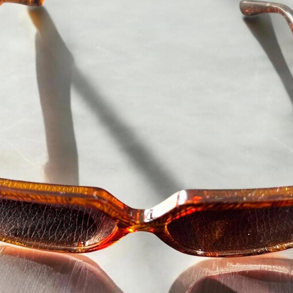 Brown Statement Sunglasses - image 3